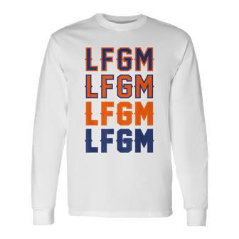 Lfgm Baseball Catchers Pitchers Lfgm Long Sleeve T-Shirt - Monsterry CA