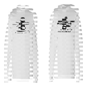 Life Behind Bars Vincent Motorcycle 1952 Long Sleeve T-Shirt - Monsterry