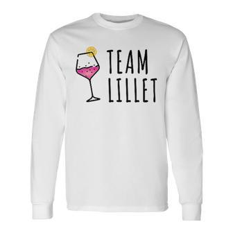Lillet Team Summer Alcohol Lillet S Langarmshirts - Seseable
