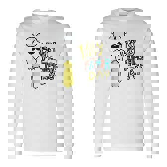 Love Dad Happy Father's Day For Dad Long Sleeve T-Shirt | Mazezy
