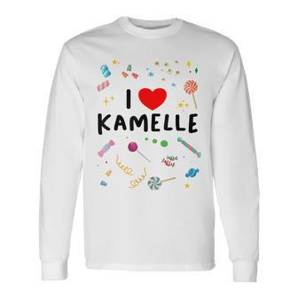 I Love Kamelle Kölle Alaaf Confetti Carnival Fashion Parade Langarmshirts - Seseable
