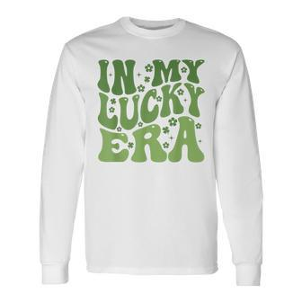 In My Lucky Era St Patrick's Day Long Sleeve T-Shirt | Mazezy DE
