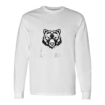 Lustiger Papa Bär Spruch Dont Mess With Papa Bear Father's Day Raglan Langarmshirts - Geschenkecke