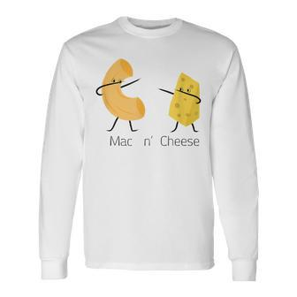 Mac N Cheese Dabbing Long Sleeve T-Shirt - Monsterry UK