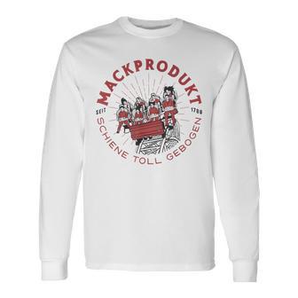 Mackprodukt Schiene Great Curved Langarmshirts - Seseable