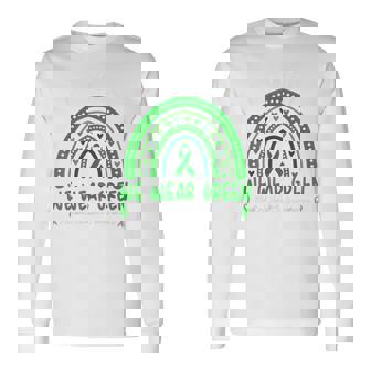 In May We Wear Green Ribbon Mental Health Awareness Long Sleeve T-Shirt | Mazezy
