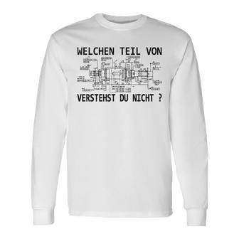 Mechanical Engineer Was An Dem Verstest Du Nicht Langarmshirts - Seseable