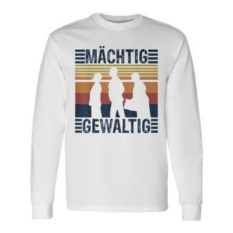 Mighty Gewaltig Die Olsenbande Ddr Langarmshirts - Geschenkecke