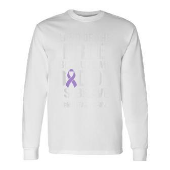 Military Child Month Purple Up Free Brave Dad Pride Long Sleeve T-Shirt - Monsterry AU