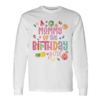 Mommy Twotii Frutti 2-Year-Old Fruit Tropical Birthday Long Sleeve T-Shirt - Monsterry AU