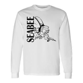 Navy Seabee Can Do Build Fight Dec 5 Long Sleeve T-Shirt - Monsterry CA