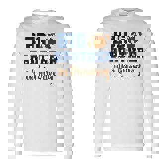 Niños Big Brother De Fútbol Para Embarazo Diseño De Otoño Camiseta de manga larga - Regaloses