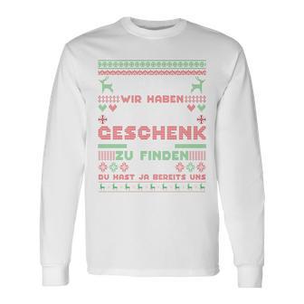 Papa Beste Geschenk Hast Du Weihnachten Kinder Papa Langarmshirts - Geschenkecke