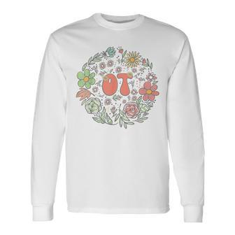 Pediatric Occupational Therapy Student Ot Therapist Physical Long Sleeve T-Shirt - Seseable