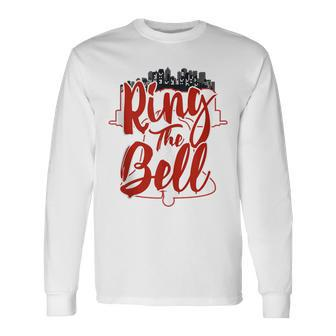 Philly Ring The Bell Philadelphia Baseball Vintage Christmas Long Sleeve T-Shirt - Thegiftio UK