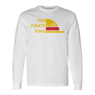 The Pirate King Best Pirate Anime Ever Japanese Manga Fans Long Sleeve T-Shirt - Monsterry CA