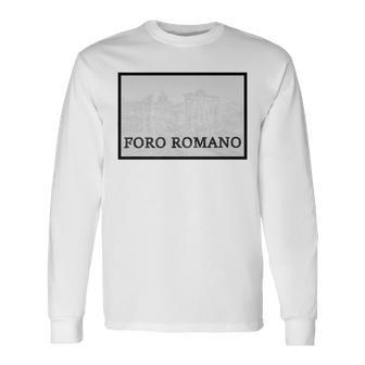 Porto Romano Rome Italy Long Sleeve T-Shirt - Monsterry UK