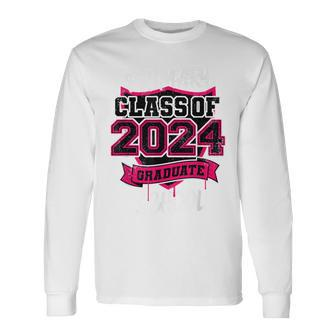 Primary School Class Of 2024 Graduation Leavers Long Sleeve T-Shirt - Monsterry