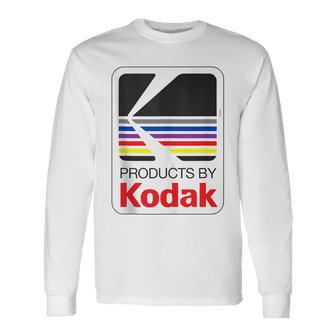 Products By Kodak Vintage Logo Long Sleeve T-Shirt - Monsterry