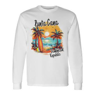 Punta Cana Dominican Republic Vacation Beach Family Trip Long Sleeve T-Shirt - Seseable