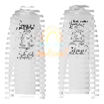 Quieres Ser Mi Madrina Godchild Niño Diciendo Mejor Madrina Camiseta de manga larga - Regaloses
