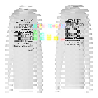 Regalo Divertido De La Batería De Un Profesor Infantil Tgif Camiseta de manga larga - Regaloses