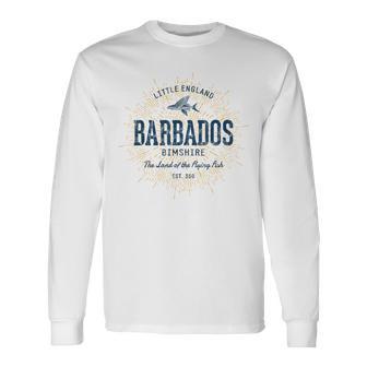 Retro Style Vintage Barbados Langarmshirts - Seseable