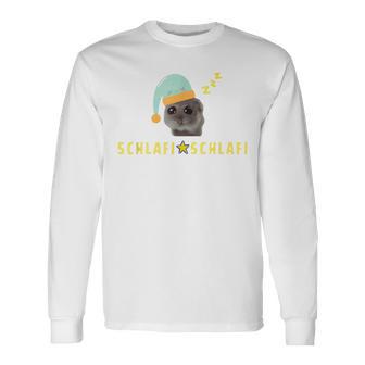 Sad Hamster Schlafen Schlafi Schlafi Langarmshirts - Geschenkecke