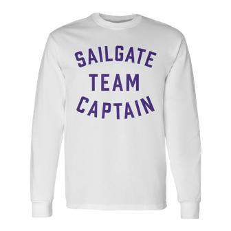 Sailgate Captain Washington Long Sleeve T-Shirt | Mazezy UK