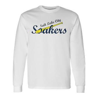 Salt Lake City Soakers Athletic Long Sleeve T-Shirt - Seseable