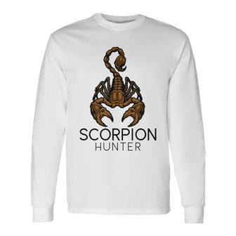 Scorpion Hunter Outdoor Hunting Mens Long Sleeve T-Shirt - Monsterry DE