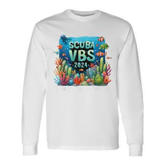 Scuba Vbs 2024 Diving Into Friendship Vacation Bible School Long Sleeve T-Shirt - Monsterry CA