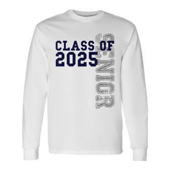 Senior Class Of 2025 Graduation 2025 Long Sleeve T-Shirt - Monsterry DE