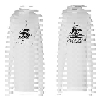 Sic Parvis Magna La Grandeza Latina Desde Pequeños Comienzos Camiseta de manga larga - Regaloses