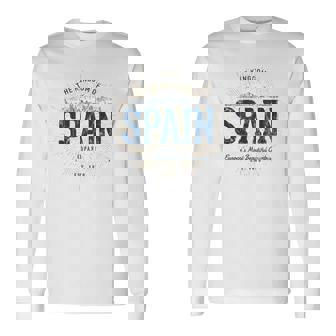 Spain Estilo Retro Vintage España Camiseta de manga larga - Regaloses