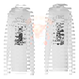 Out Of Spoons Chronic Pain Disability Awareness Spoonie Pig Long Sleeve T-Shirt | Mazezy
