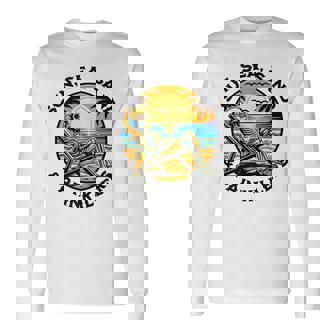 Sun Sea San Painkillers Chronic Pain Illness Spoonie Humour Long Sleeve T-Shirt | Mazezy