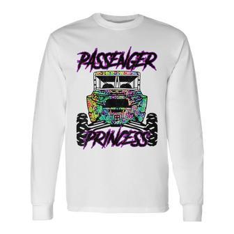 Sxs Utv Passenger Princess Long Sleeve T-Shirt - Monsterry DE