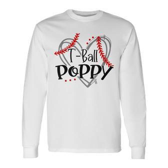 T-Ball Poppy Heart Ball Poppy Pride Long Sleeve T-Shirt - Monsterry UK