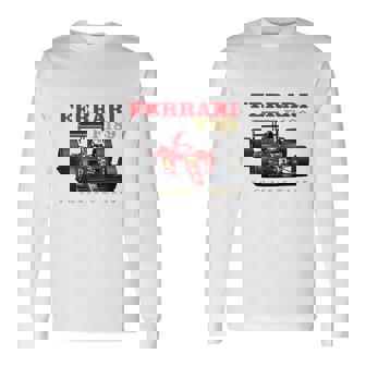 T-shirt à manches longues Ferrari F1 89, Hommage Voitures Classiques Formule 1 - Cadeauxyz