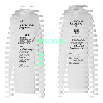 Tengo Una Hija Preciosa Tambien Tengo Un Arma Una Pala Una C Camiseta de manga larga - Regaloses