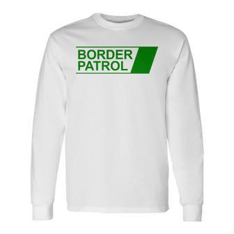 Us Border Patrol Langarmshirts - Seseable