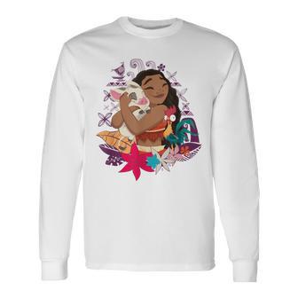 Vaiana Pua Hei Hei Love Langarmshirts - Geschenkecke