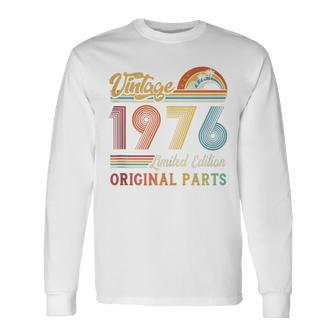 Vintage 1976 Limited Edition Original Parts Long Sleeve T-Shirt - Monsterry DE