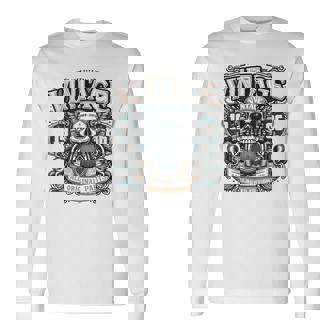 Vintage 1986 Nacido En 1986 38 Cumpleaños Motociclistas Camiseta de manga larga - Regaloses