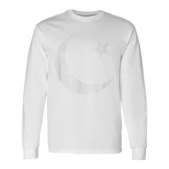 Vintage Distressed Pakistani Flag Pakistan Cricket Long Sleeve T-Shirt - Monsterry