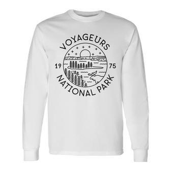 Voyageurs National Park 1975 Minnesota Long Sleeve T-Shirt - Monsterry CA