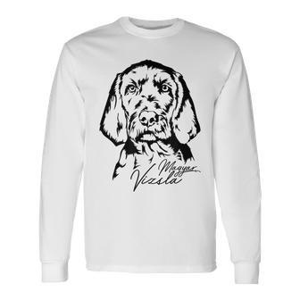 Wirehaar Magyarizsla Portrait Dog Langarmshirts - Geschenkecke