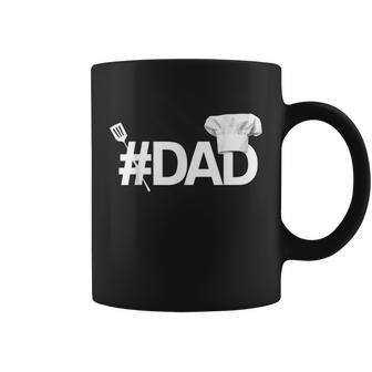 1 Daddy Number One Cooking Dad For Fathers Day Mens Coffee Mug - Seseable