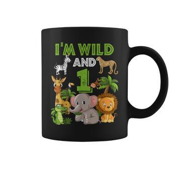 1 Year Old Zoo Birthday Safari Jungle Animal 1St Coffee Mug - Monsterry CA